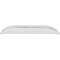 Jeffrey Alexander 128 mm / 160 mm Center-to-Center Polished Chrome Elara Cabinet Pinch Pull 484-128160PC - alternate 4